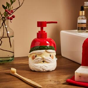 Santa Soap Dispenser Multicoloured