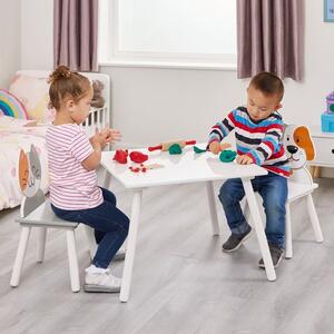 Liberty House Kids Cat And Dog Table And Two Chair Set