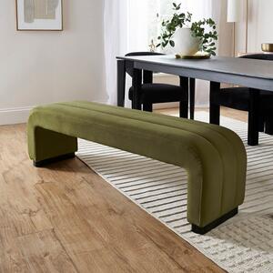 Lucilla Dining Bench, Velvet