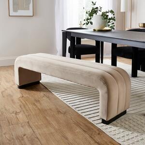 Lucilla Dining Bench, Velvet