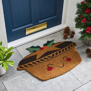 Mince Pie Coir Outdoor Doormat