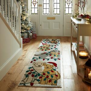 Festive Tangled Dog Runner Multicoloured