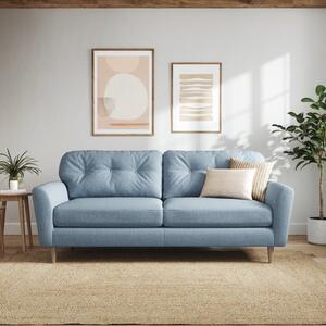 Sven Chunky Tonal Weave 4 Seater Sofa