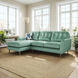 Sven Opulent Velvet Large Corner Chaise Sofa