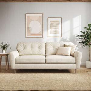 Sven Chunky Tonal Weave 4 Seater Sofa