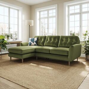 Sven Opulent Velvet Large Corner Chaise Sofa