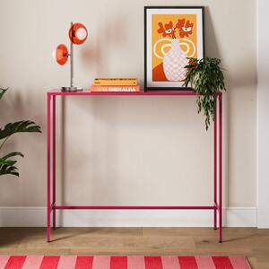 Cerano Slim Console Table, Metal