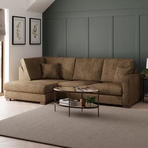 Carson Deep Sit Chunky Chenille Corner Sofa