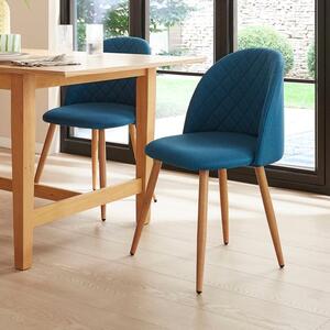 Astrid Dining Chair, Flatweave Fabric