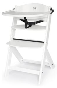 Kinderkraft Enock Wooden Highchair - White
