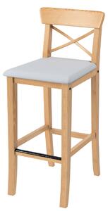 Cover for Ingolf bar chair with upholstered seat