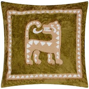 Dynasty Tiger Square Cushion