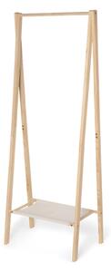 Clothes rack | Pinewood/cotton. 60 x 40 x 160 cm. | Søstrene Grene