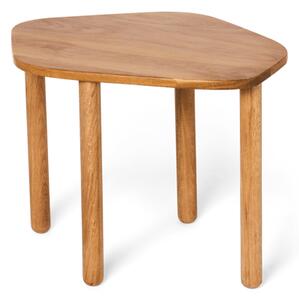 Oak side table - Oak wood. 54 x 40 x 42 cm. - Nature - Søstrene Grene