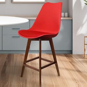 Fusion Living Soho Plastic Bar Stool