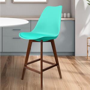 Fusion Living Soho Plastic Bar Stool