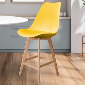 Fusion Living Soho Plastic Bar Stool