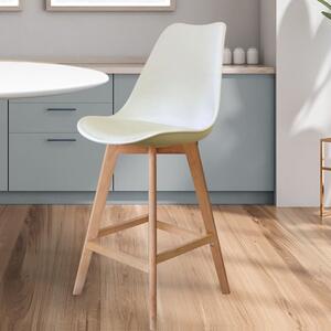 Fusion Living Soho Plastic Bar Stool