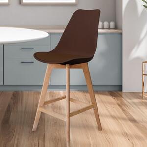 Fusion Living Soho Plastic Bar Stool