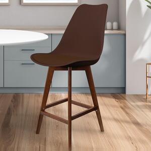 Fusion Living Soho Plastic Bar Stool