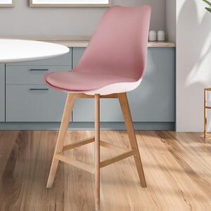 Fusion Living Soho Plastic Bar Stool