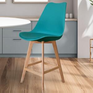 Fusion Living Soho Plastic Bar Stool