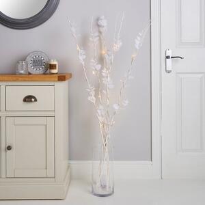 Artificial White Eucalyptus Twig Tree