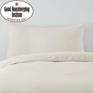 Non Iron Plain Dye Ivory Body Pillowcase