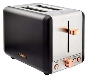 TOWER Cavaletto 2 Slice Toaster Black