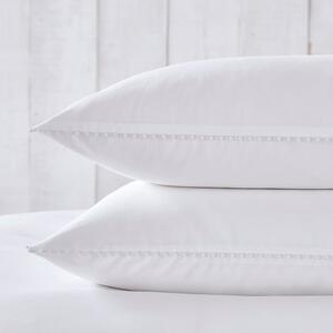 Dorma Purity Nimes 300 Thread Count Cotton Sateen Oxford Pillowcase Pair