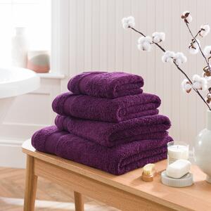 Egyptian Cotton Towel Grape (Purple)