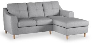 Justin 3 Seater Chaise Sofa | Traditional Tufted Couch | Roseland