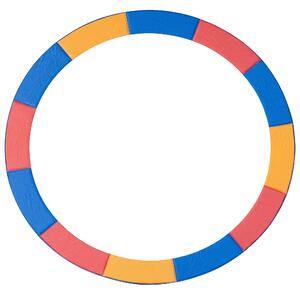HOMCOM 12ft Trampoline Safety Pad-Multicolour