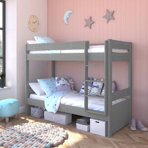 Stompa Uno Bunk Bed, Pine Grey