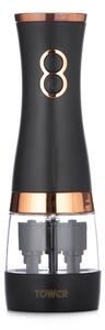 TOWER Cavaletto Black Salt and Pepper Mill Black