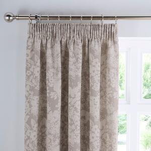 Sofia Floral Pencil Pleat Curtains