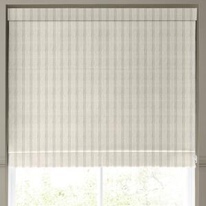 Emily Bond George Stripe Made to Measure Roman Blind Linen