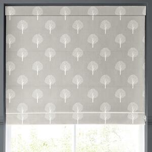 Emily Bond Yew Tree Made to Measure Roman Blind Pebble