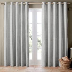 Emily Bond Oscar Stripe Made to Measure Curtain Indigo