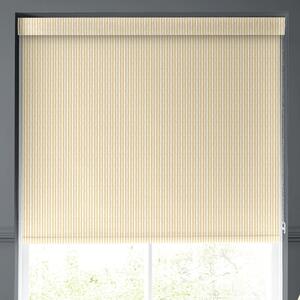 Emily Bond Oscar Stripe Translucent Made to Measure Roller Blind Gold