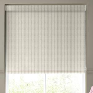 Emily Bond George Stripe Translucent Made to Measure Roller Blind Linen