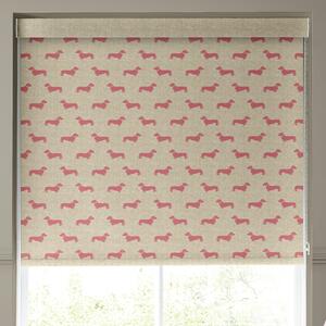 Emily Bond Peggy Translucent Made to Measure Roller Blind Raspberry