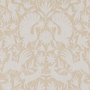 Scandi Wildlife Fabric Ochre