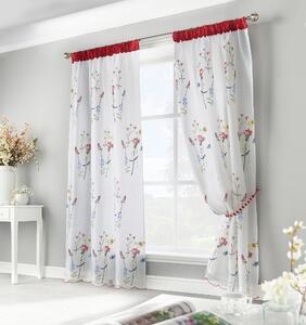Springfield Lined Voile Ready Made Curtains White