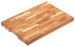 Chopping Board 50x35x4 cm Solid Acacia Wood