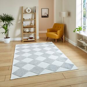 Lyna J0529 Washable Rug Cream Grey