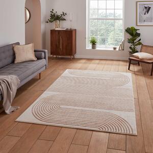 Apollo 2683 Metallic Effect Yarn Rug Bronze Grey