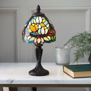 Vogue Flora Traditional Table Lamp MultiColoured