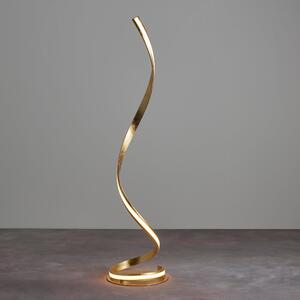 Vogue Reed Floor Lamp Gold