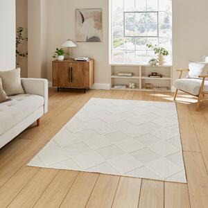 Lyna J0529 Washable Rug Cream